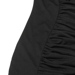 Vintage Black Asymmetrical Dress